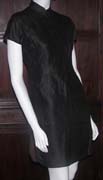 Gambiered Silk Custom cheongsam 