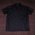 Gambiered Silk men short sleeve polos
