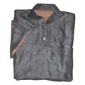 Gambiered Silk men polo